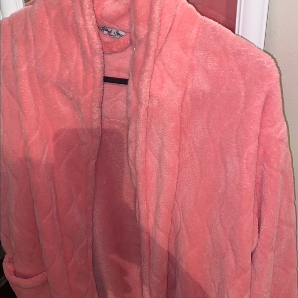 pink snuggle robe